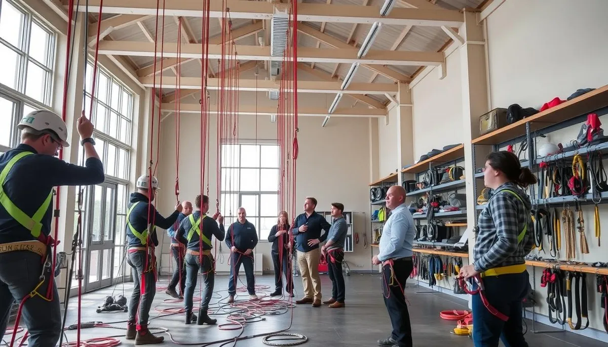 centre de formation cordiste équipements