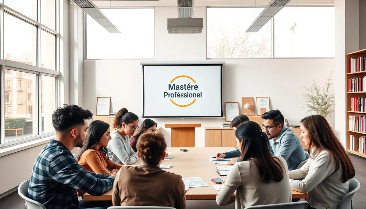 mastère professionnel formation idéale