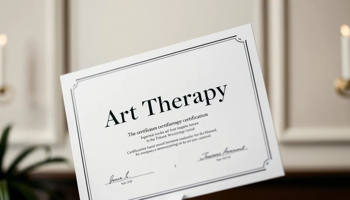 diplôme art thérapeute certification professionnelle