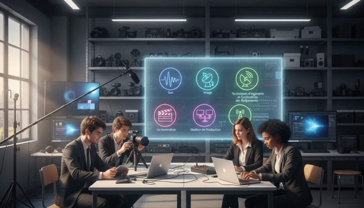 bts métiers de l'audiovisuel alternance spécialisations