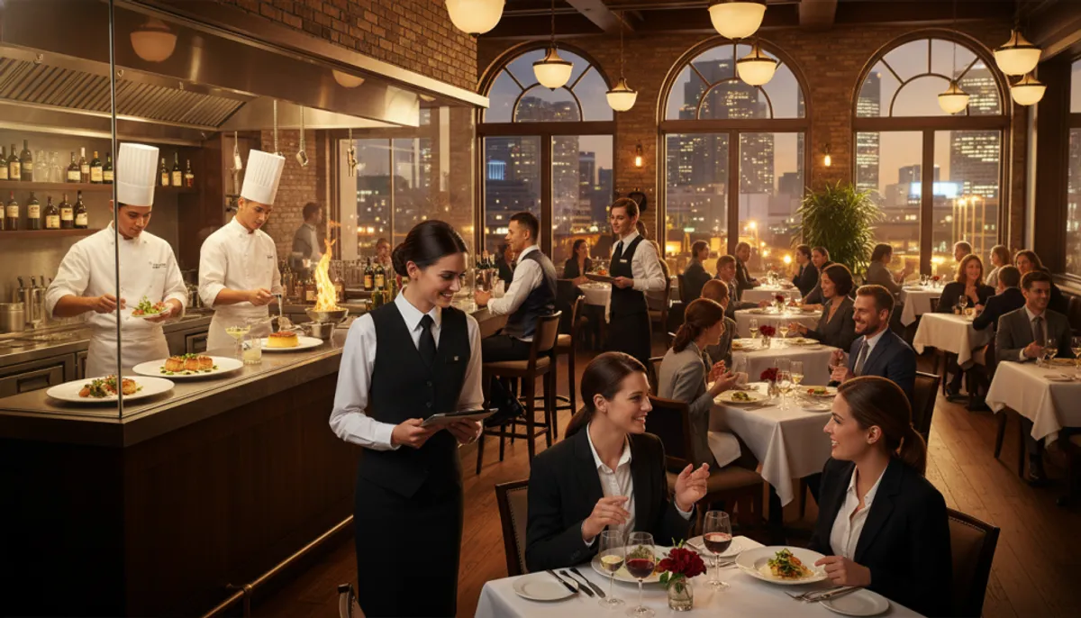 débouchés professionnels métier de serveur restauration