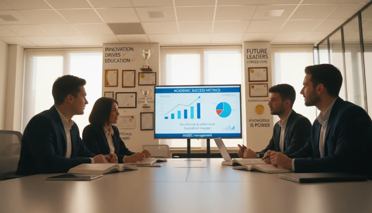 Excellence académique formation master INSEEC management