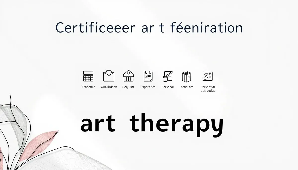 certification art thérapie prérequis formation
