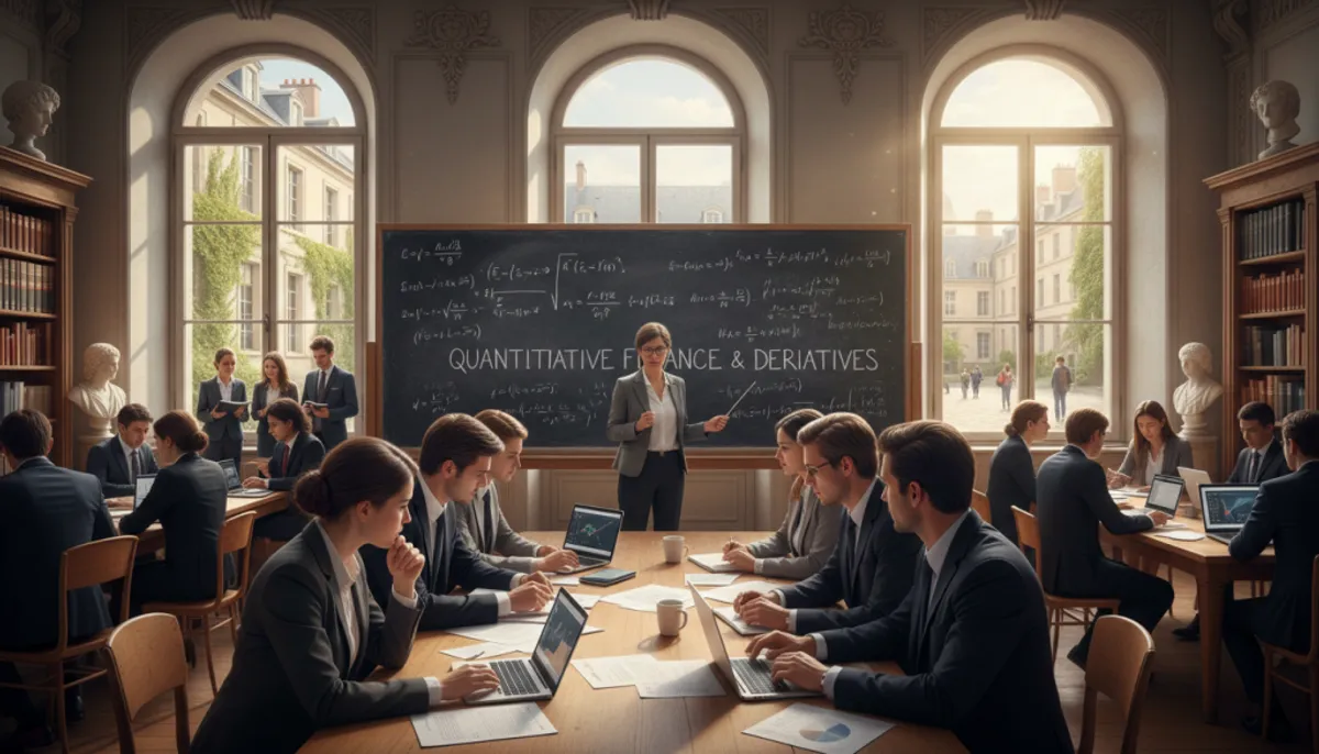 master finance quantitative universités françaises