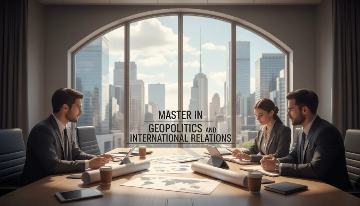 programme master géopolitique relations internationales