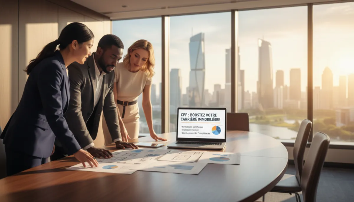 reconversion immobilier avec cpf opportunités professionnelles